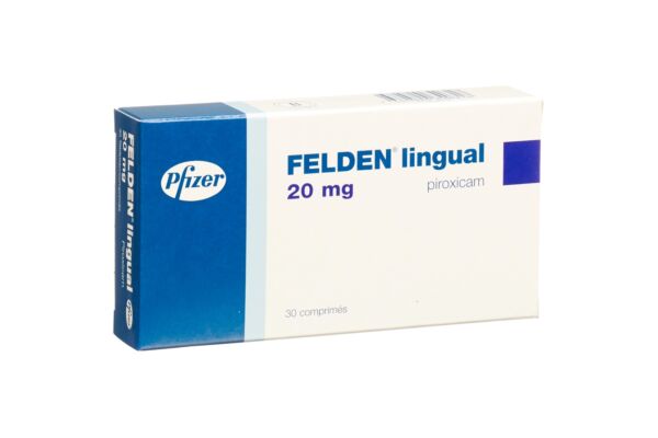 Felden lingual Tabl 20 mg 30 Stk