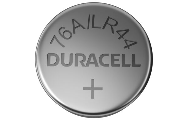 Duracell Batterie für Uhr+Rechner LR44 1.5V 2 Stk
