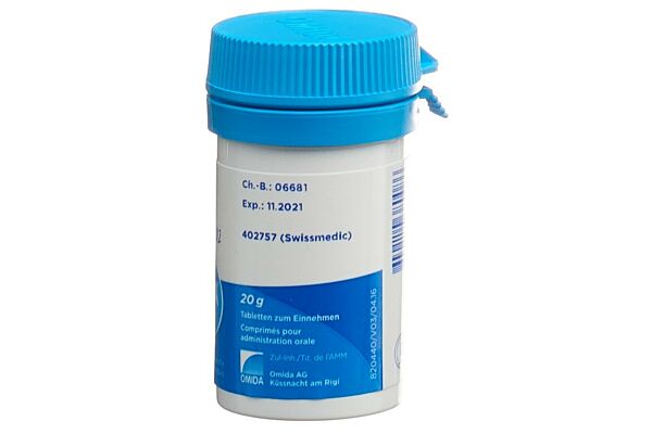 Omida Schüssler no1 calcium fluoratum cpr 12 D bte 20 g