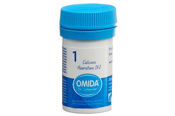 Omida Schüssler Nr1 Calcium fluoratum Tabl D 12 Ds 20 g