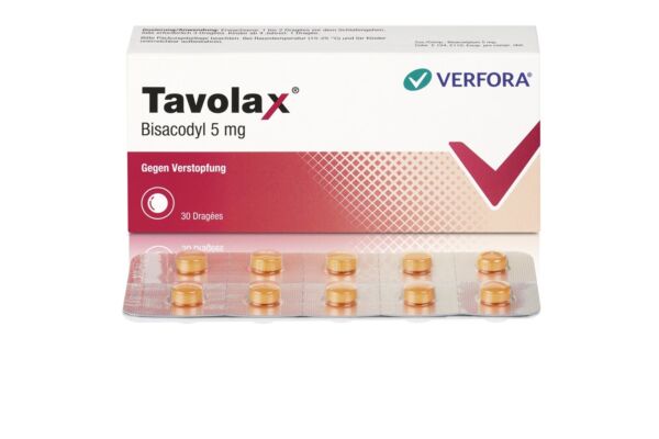 Tavolax Drag 5 mg 30 Stk
