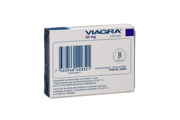 Ordinare online Viagra Filmtabl 50 mg 4 Stk su ricetta