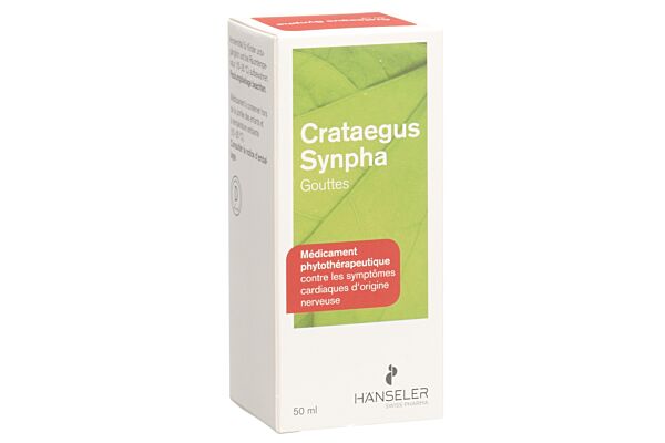 Crataegus Synpha gouttes fl 50 ml