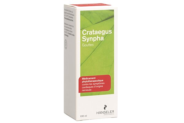 Crataegus Synpha gouttes fl 100 ml