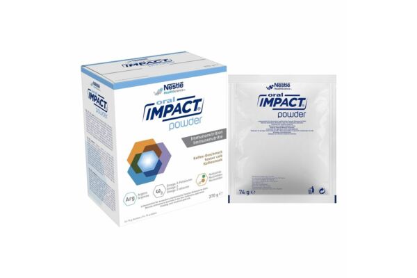 Impact Oral Immunonutrition Plv Kaffee 5 Btl 74 g