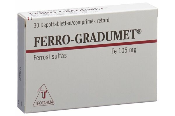 Ferro-Gradumet cpr dépôt 30 pce