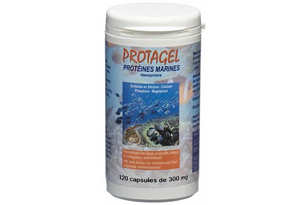 Bioligo Protagel Protéines marines Kaps (acides aminées) & oligoéléments 120 Stk
