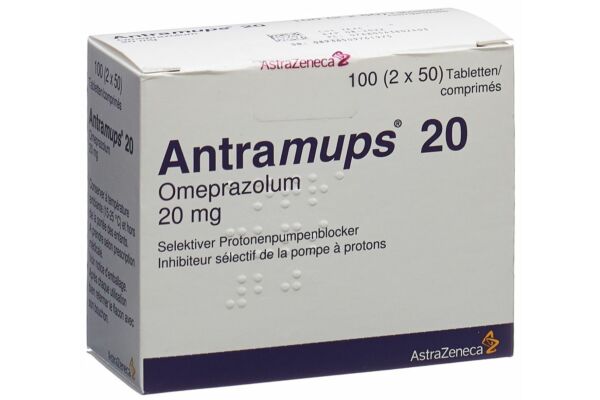 Antramups cpr 20 mg bte 100 pce