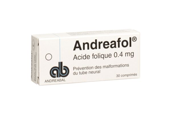 Andreafol Tabl 0.4 mg 30 Stk