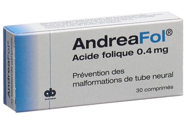 Andreafol Tabl 0.4 mg 30 Stk