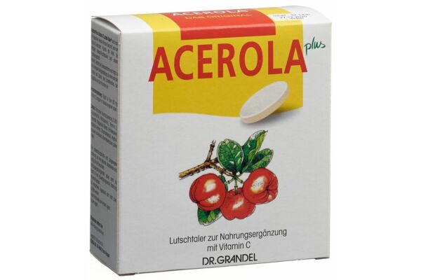 Dr. Grandel Acerola Plus past à sucer vitamine C 32 pce