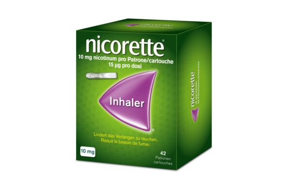 Nicorette inh 10 mg 42 pce
