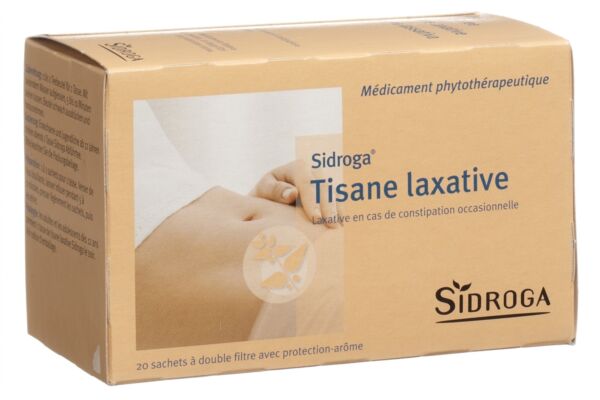 Sidroga tisane laxative 20 sach 1 g à petit prix