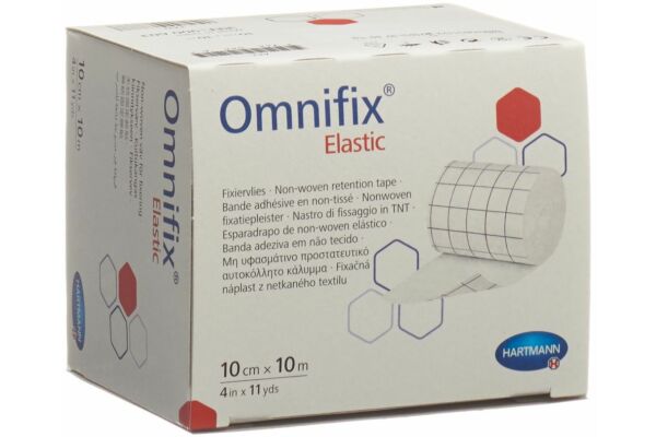 Omnifix Fixationsvlies 10cmx10m elastic weiss