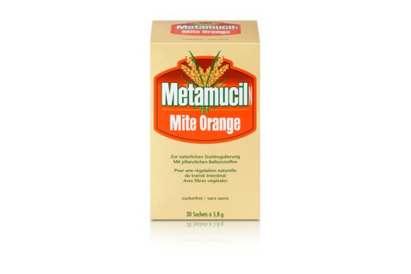 Metamucil N Mite Plv 5.8 g orange 30 Btl 5.8 g