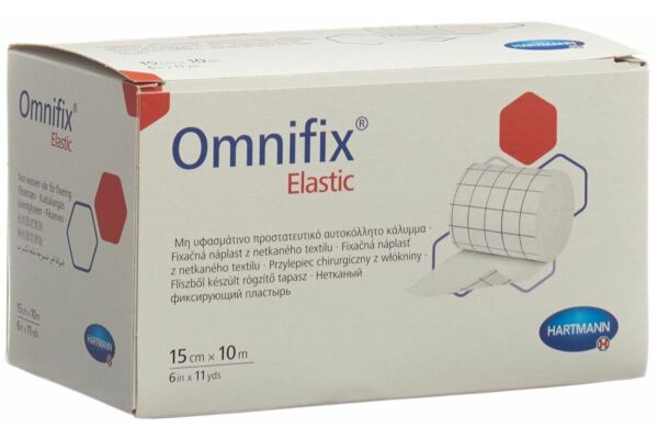 Omnifix Fixationsvlies 15cmx10m elastic weiss
