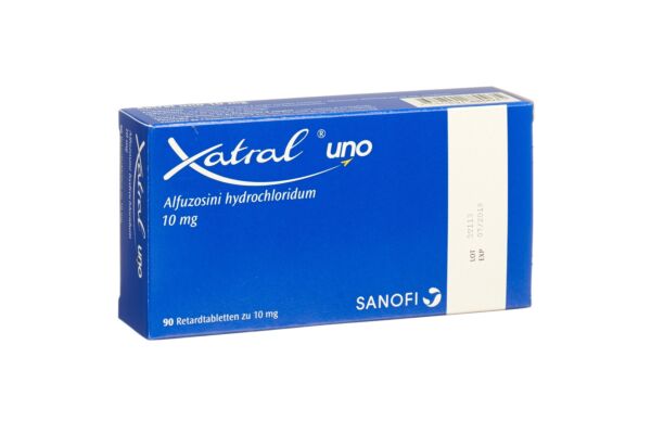 Xatral uno Ret Tabl 10 mg 90 Stk mit Rezept online bestellen