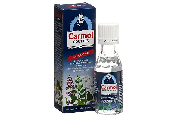 Carmol gouttes fl 20 ml
