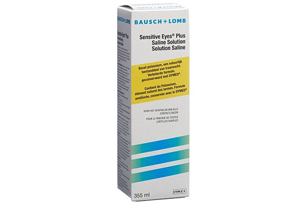 Bausch Lomb sensitive eyes solution salin 355 ml