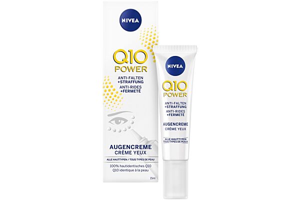 Nivea Q10 Power crème yeux hydratante anti-rides 15 ml