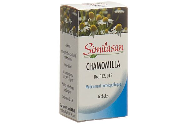 SIMILASAN chamomilla glob D6/D12/D15 15 g