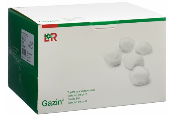 Gazin Tupfer aus Verbandmull Gr3 20-fädig steril 25 x 5 Stk
