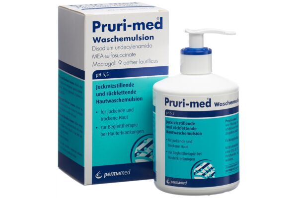 Pruri-med émulsion lavante antiprurigineuse et liporestituante pH 5.5 dist 500 ml