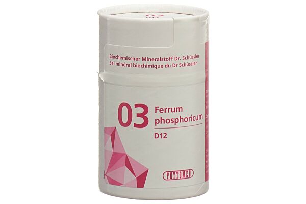PHYTOMED SCHÜSSLER No3 ferrum phosphoricum cpr 12 D 100 g