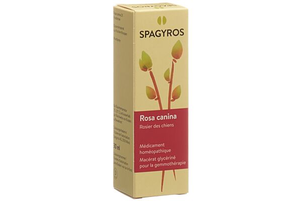 Spagyros Gemmo rosa canina mac glyc 1 D spr 30 ml