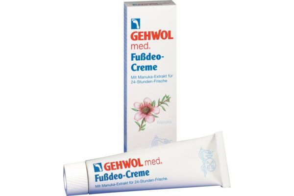 Gehwol med crème pour les pieds déodorant tb 75 ml