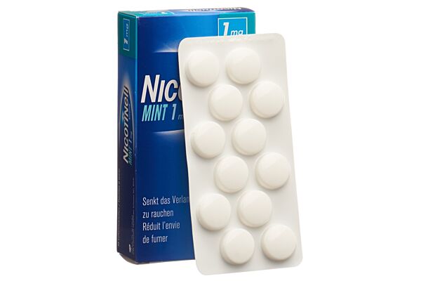 Nicotinell Lutschtabl 1 mg mint 36 Stk
