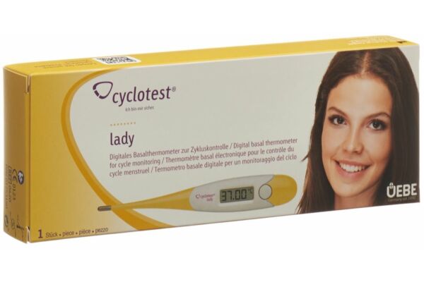 Cyclotest lady thermomètre féminin digital