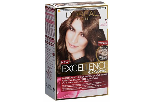 Excellence Creme Triple Protection 5 hellbraun