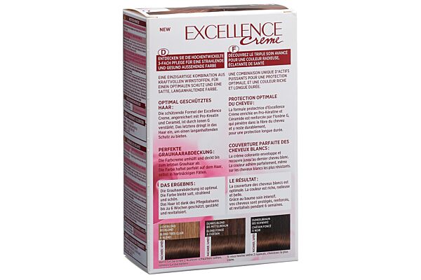 Excellence Creme Triple Protection 6 dunkelblond