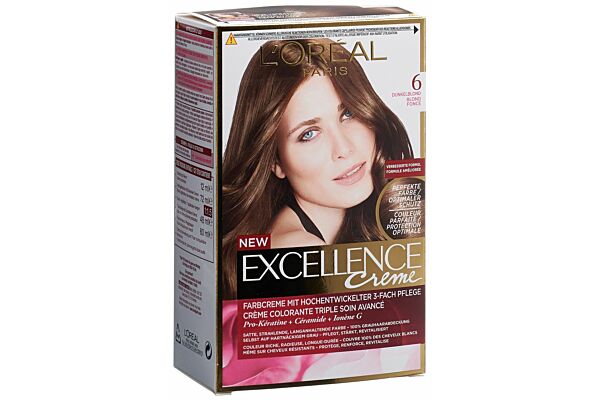 Excellence Creme Triple Protection 6 dunkelblond