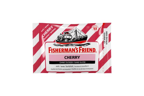 Fisherman's Friend cherry pastilles sans sucre sach 25 g
