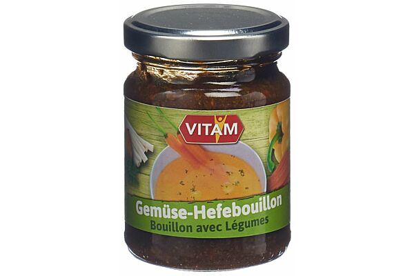 Vitam Hefebouillon Paste mit Gemüse glutenfrei Glas 150 g