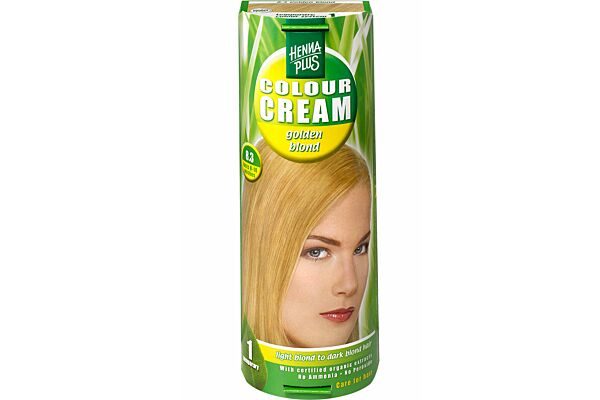 Henna Plus colour cream 8.3 blond doré 60 ml
