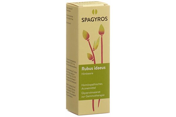 Spagyros Gemmo Rubus idaeus Glyc Maz D 1 Spr 30 ml