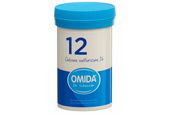 Omida Schüssler Nr12 Calcium sulfuricum Tabl D 6 Ds 100 g