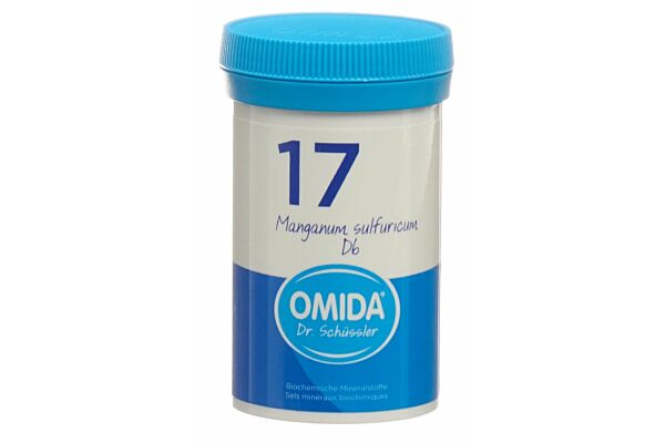 Omida Schüssler Nr17 Manganum sulfuricum Tabl D 6 Ds 100 g