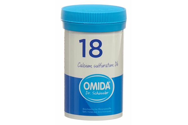 Omida Schüssler Nr18 Calcium sulfuratum Tabl D 6 Ds 100 g