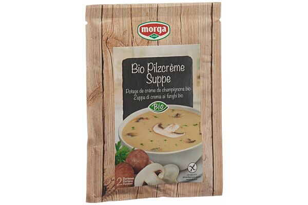MORGA Pilzcreme Suppe Bio 42 g
