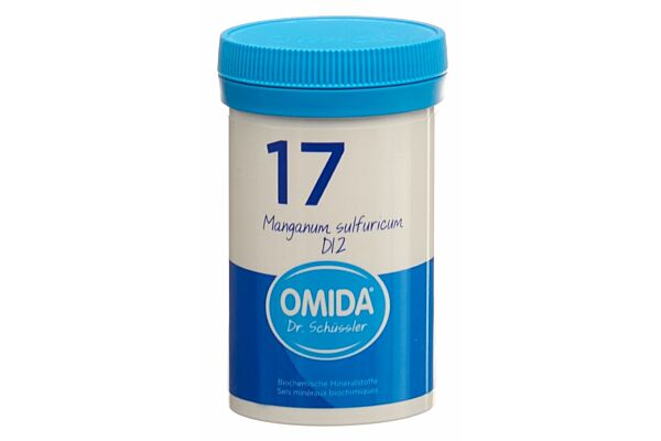 Omida Schüssler Nr17 Manganum sulfuricum Tabl D 12 Ds 100 g