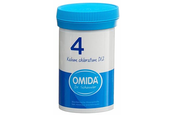 Omida Schüssler Nr4 Kalium chloratum Tabl D 12 Ds 100 g