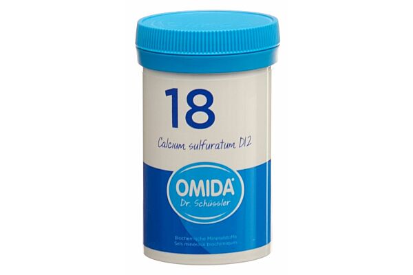 Omida Schüssler no18 calcium sulfuratum cpr 12 D bte 100 g