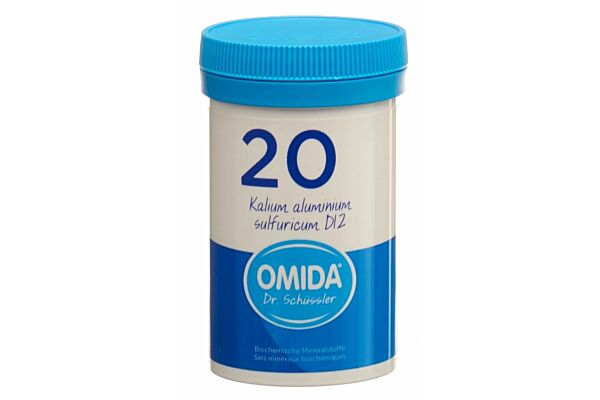Omida Schüssler Nr20 Kalium aluminium sulfuricum Tabl D 12 Ds 100 g