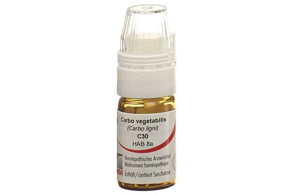 Omida Carbo vegetabilis Glob C 30 mit Dosierhilfe 4 g