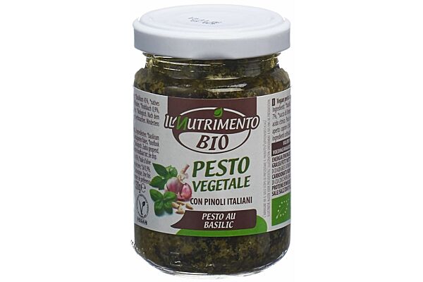 Il Nutrimento Pesto Genovese Bio Glas 170 g
