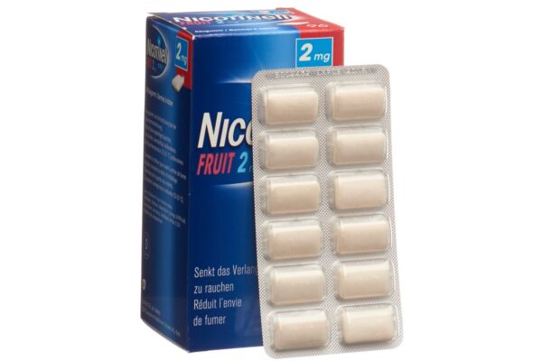 Nicotinell Gum 2 mg fruit 96 Stk